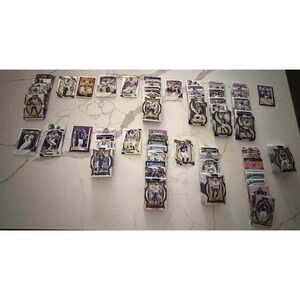 Minnesota Vikings Football Card Lot (300+) Panini Select Prizm Donruss